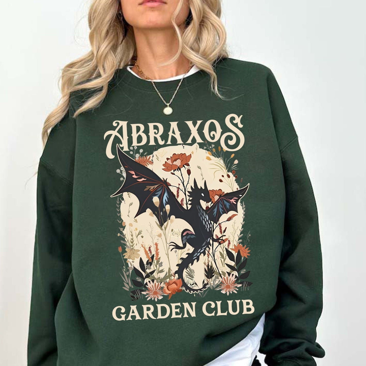 Abraxos Flower Garden Club Throne Of Glass Flower Shirt