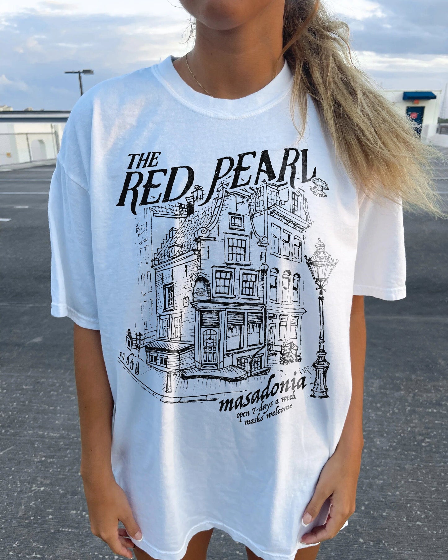 FBAA The Red Pearl Shirt From Blood And Ash Casteel Da'Neer Poppy Balfour