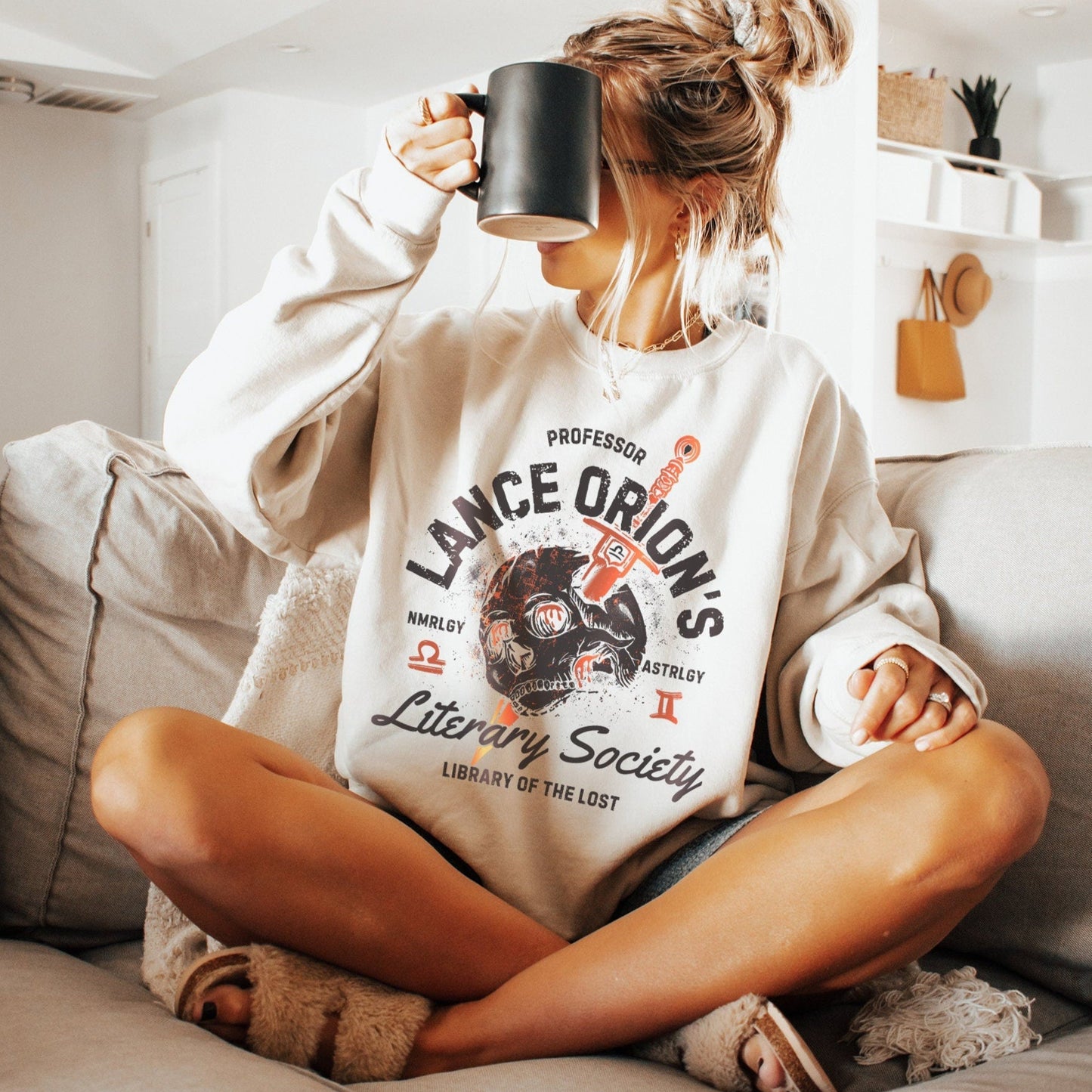 Professor Lance Orion's Book Club Bookish Sweatshirt