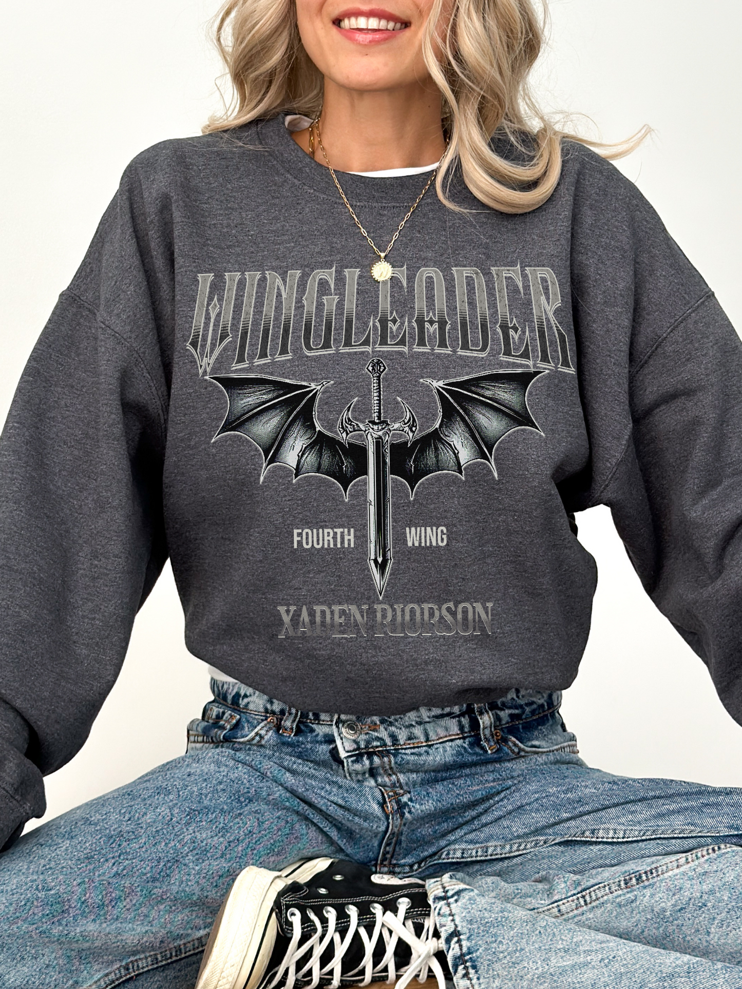Fourth Wing Shirt | Wingleader Sweatshirt