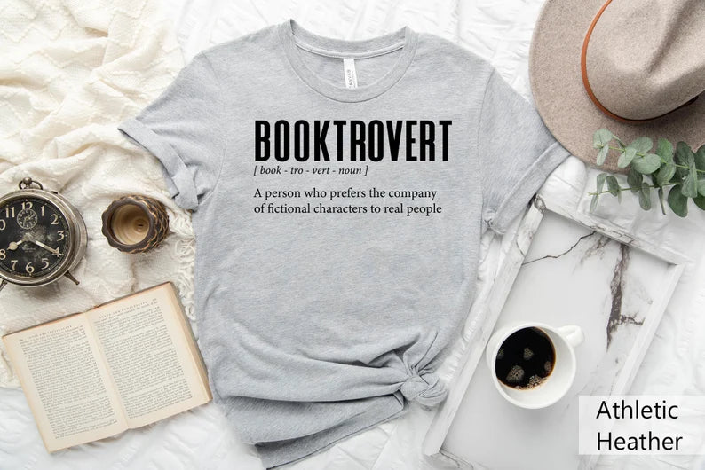 Bookish T-Shirt | Booktrovert Unisex Tee