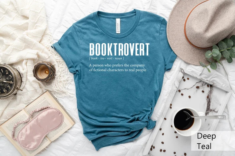 Bookish T-Shirt | Booktrovert Unisex Tee