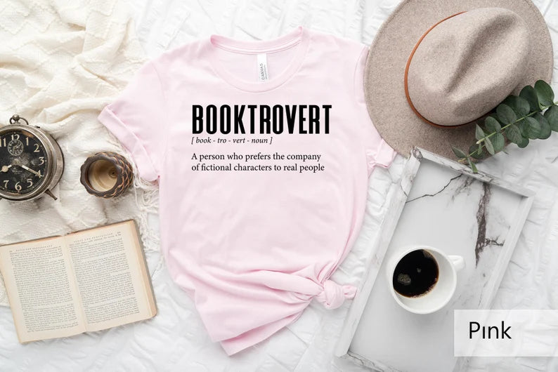 Bookish T-Shirt | Booktrovert Unisex Tee