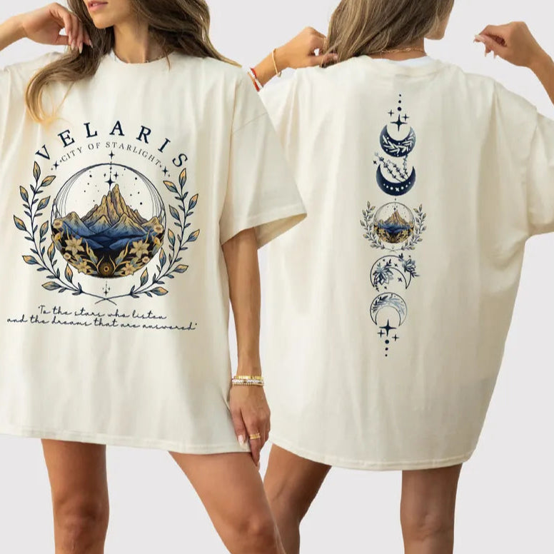 Abraxos Wyvern Velaris ACORTA Shirt | Sarah J Maas Merch | Fantasy Bookish Shirt