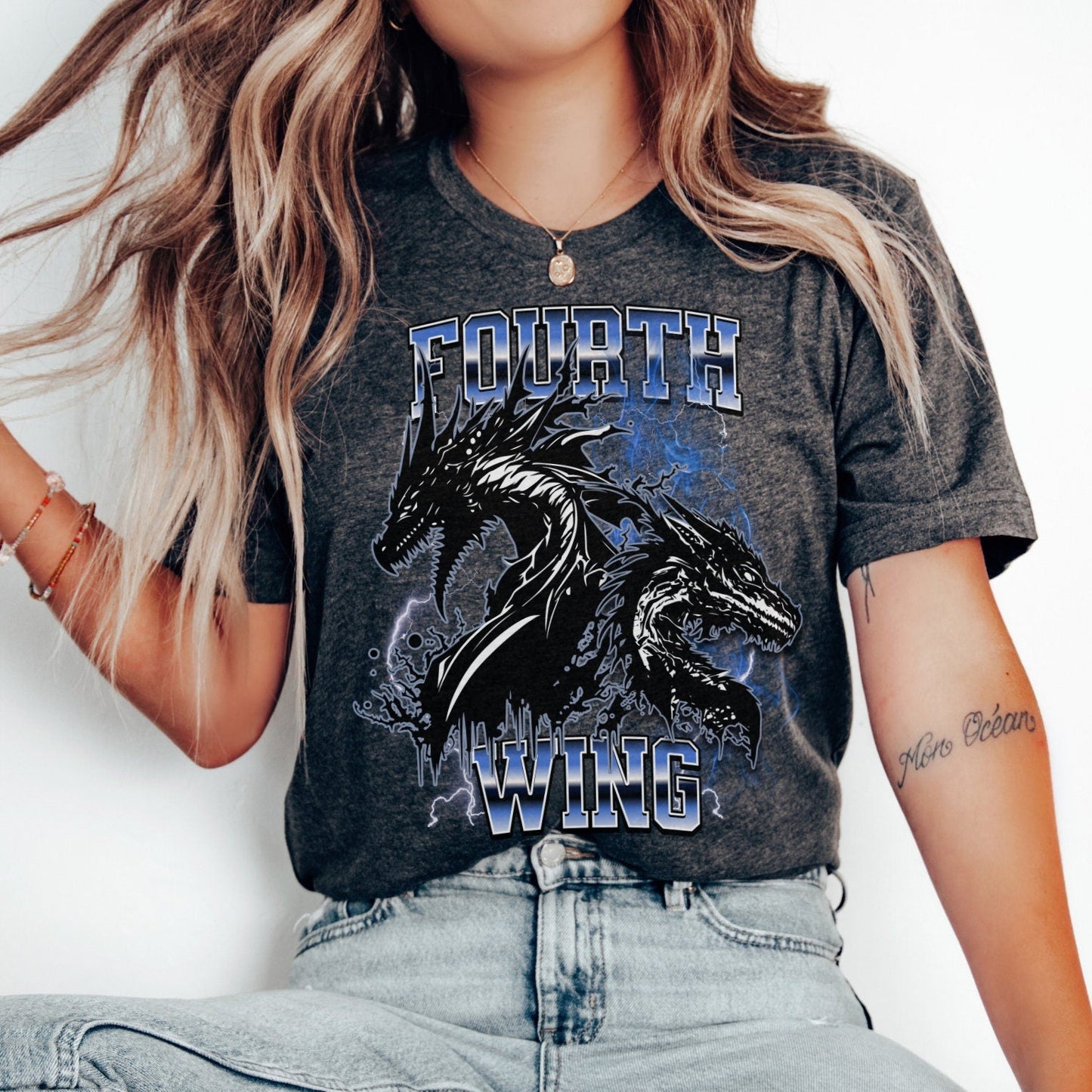 Fourth Wing Shirt (OFFICIALLY LICENSED), Fourth Wing Merch, Xaden Riorson, Violet Sorrengail, Dragon Rider Tee, Bookish Gift, Rebecca Yarros