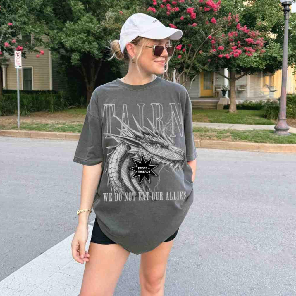Tairn Fourth Wing Shirt Iron Flame Merch Onyx Storm Basgiath War College Bookstagram Romantasy Booktok Merch Xaden Riorson Fourth Wing