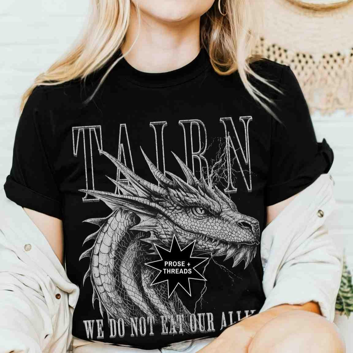 Tairn Fourth Wing Shirt Iron Flame Merch Onyx Storm Basgiath War College Bookstagram Romantasy Booktok Merch Xaden Riorson Fourth Wing