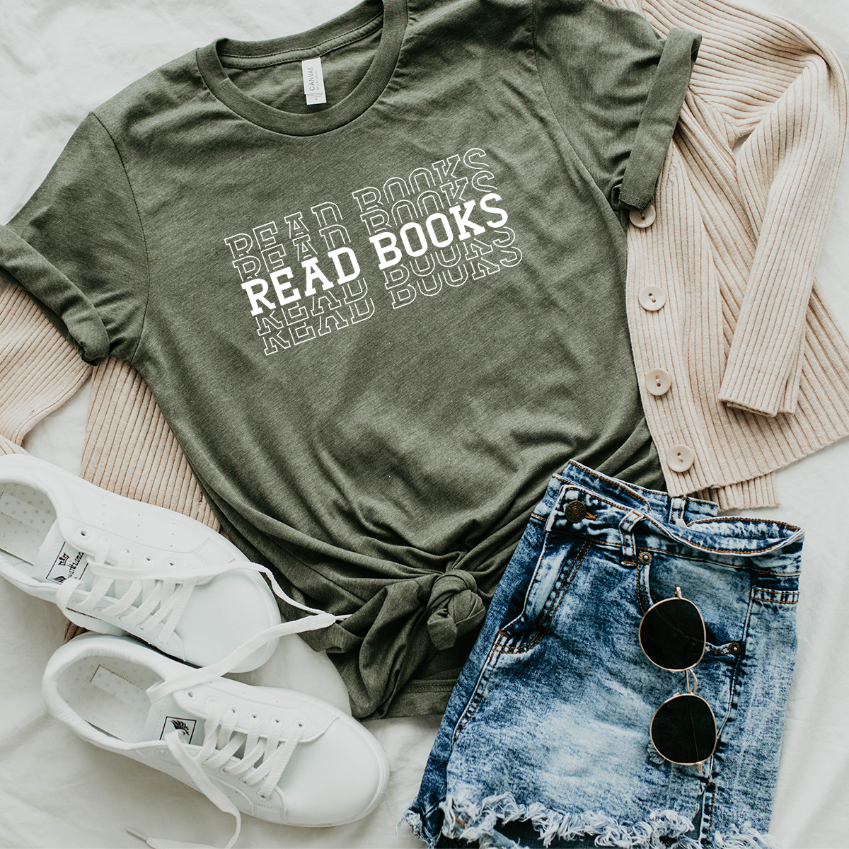 read books unisex tee
