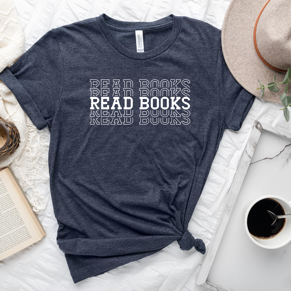 read books unisex tee