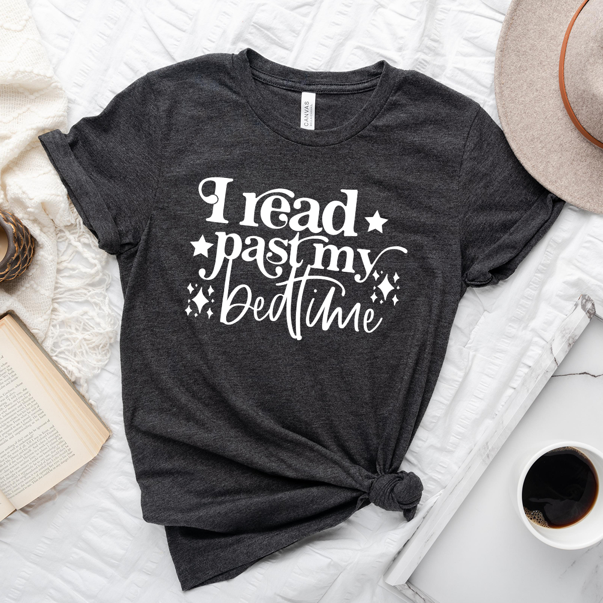 I read past my bedtime unisex tee