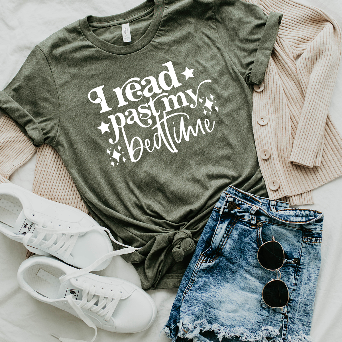 I read past my bedtime unisex tee
