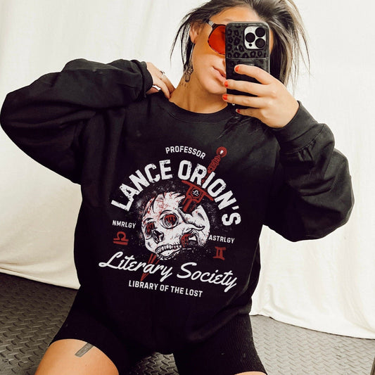 Professor Lance Orion's Book Club Bookish Sweatshirt