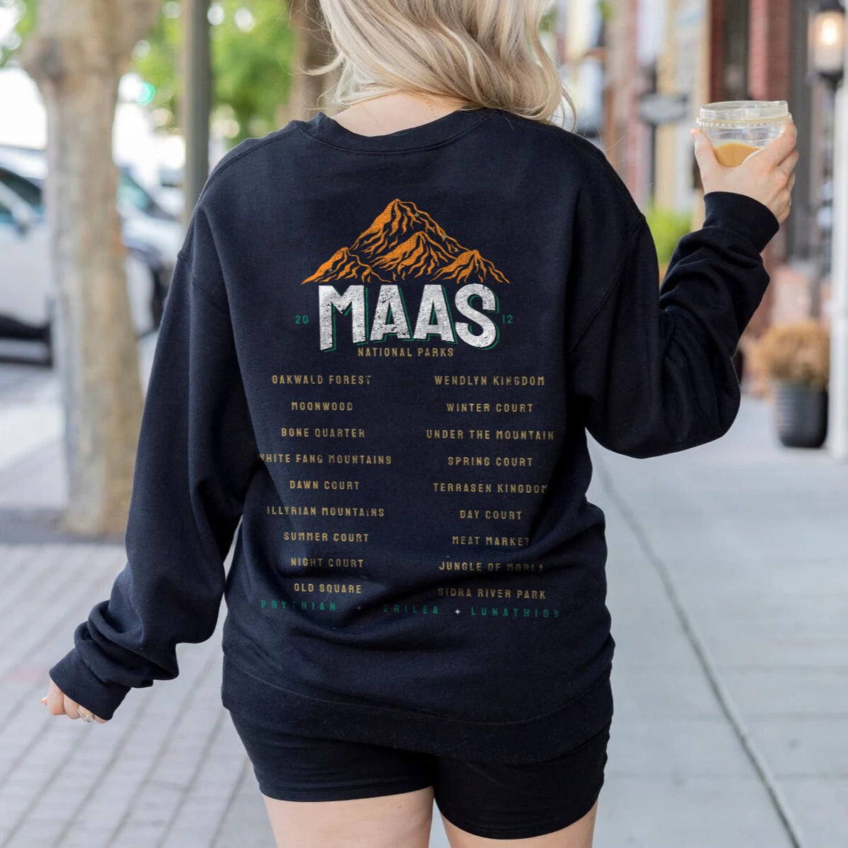 Sarah J Maas National Parks Sweatshirt
