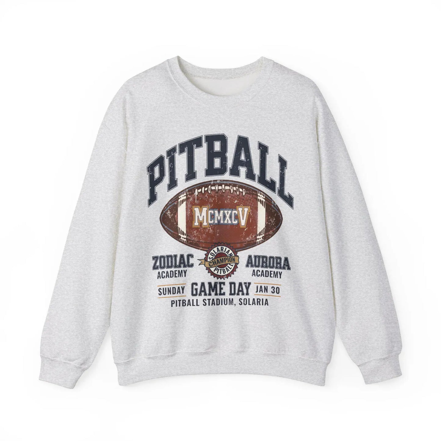 Zodiac Academy Merch | Vintage Pitball Sweatshirt
