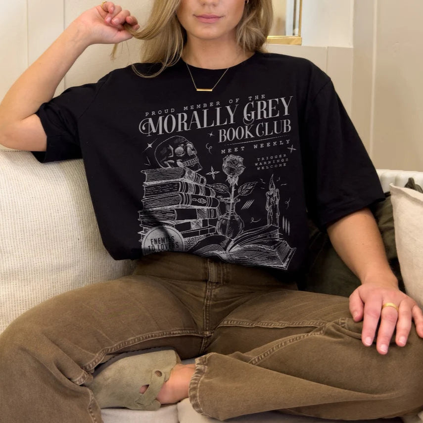 Morally Grey Book Club Shirt