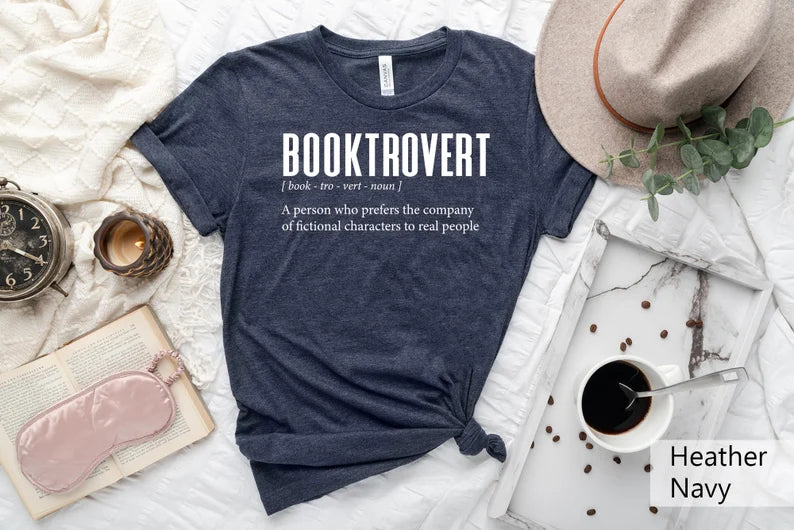 Bookish T-Shirt | Booktrovert Unisex Tee