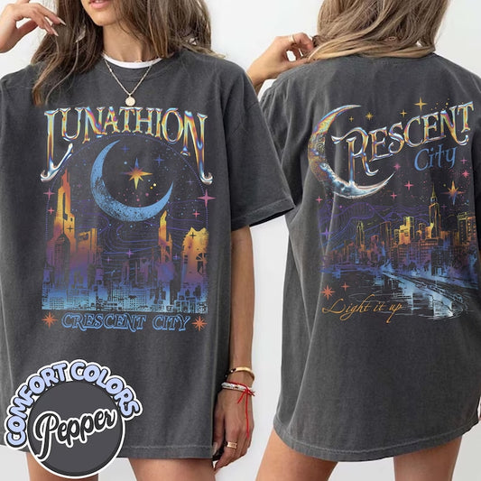 Lunathion Crescent City | | Sarah J Maas Merch | Fantasy Bookish Shirt