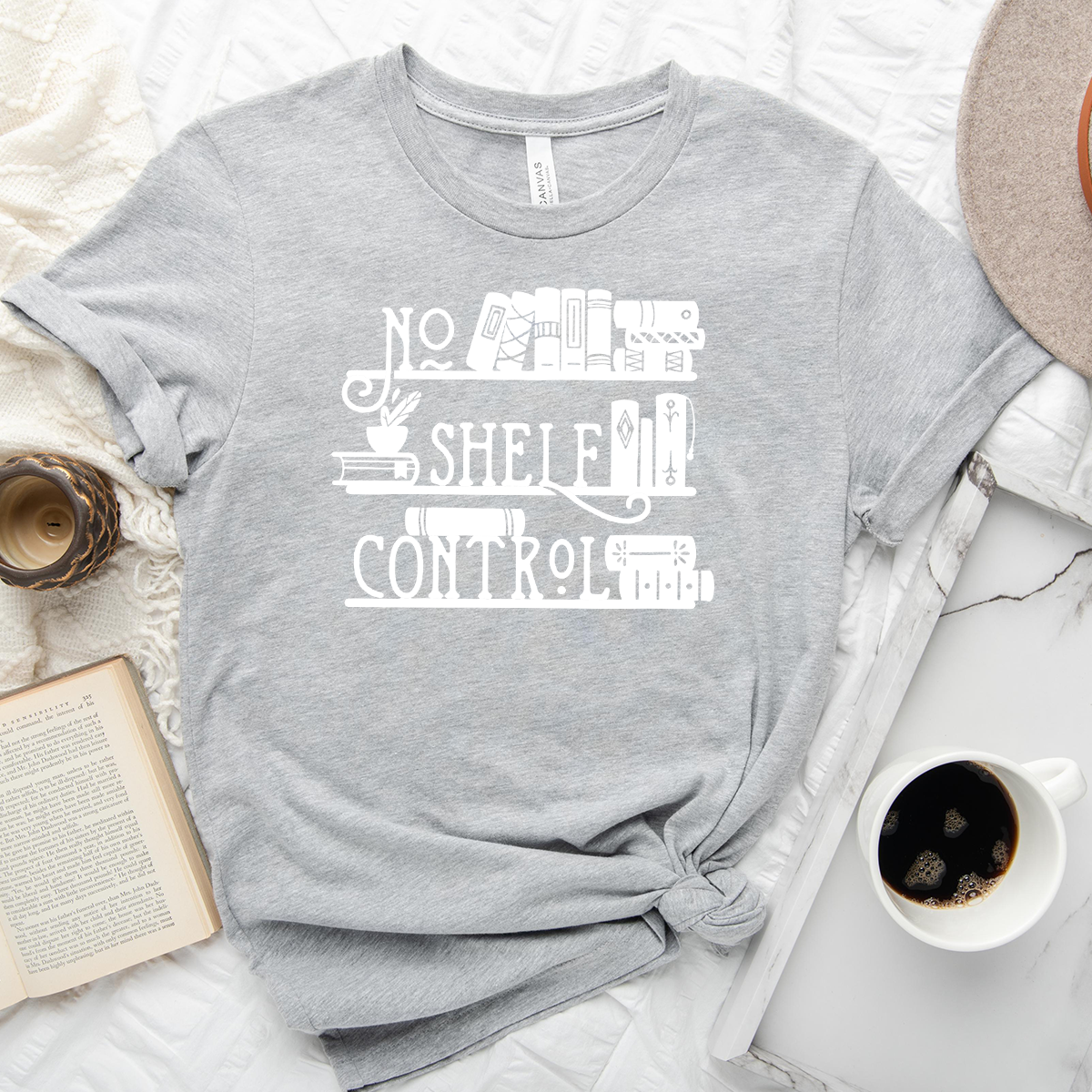 no shelf control unisex tee