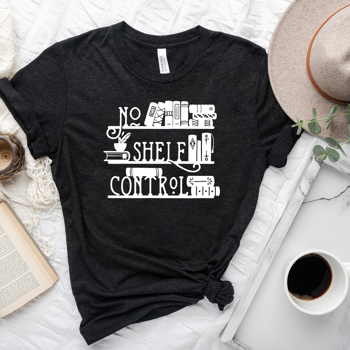 no shelf control unisex tee
