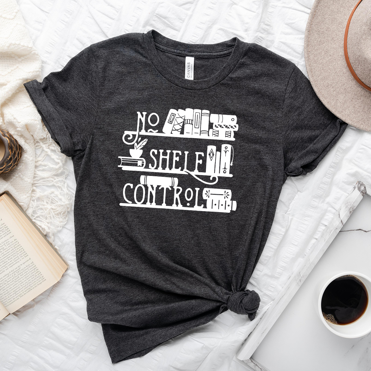 no shelf control unisex tee