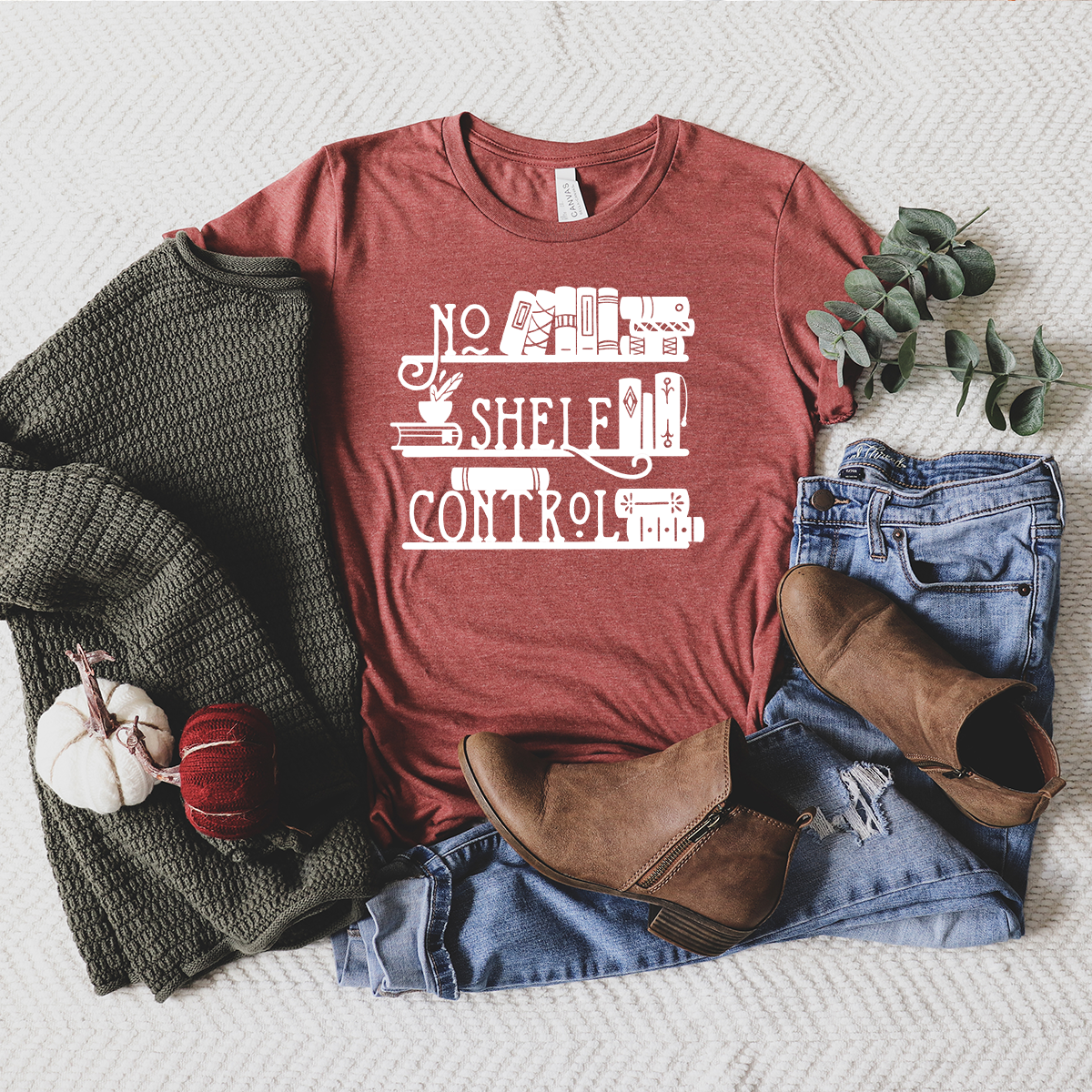 no shelf control unisex tee