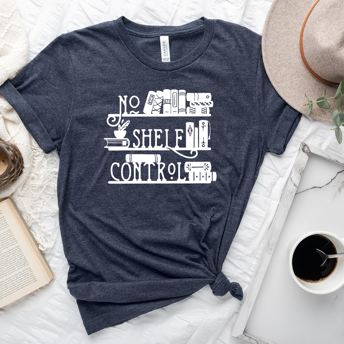 no shelf control unisex tee