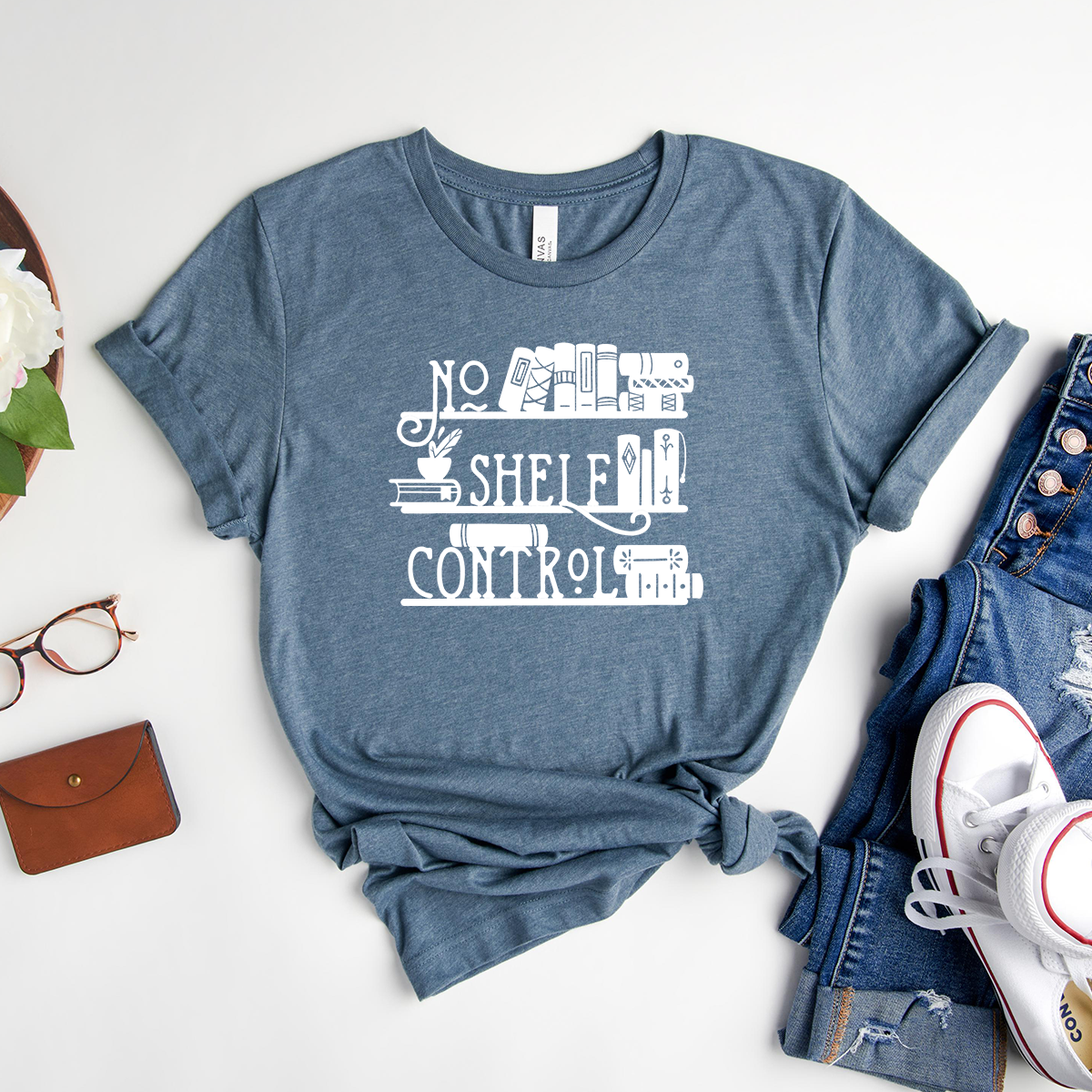 no shelf control unisex tee