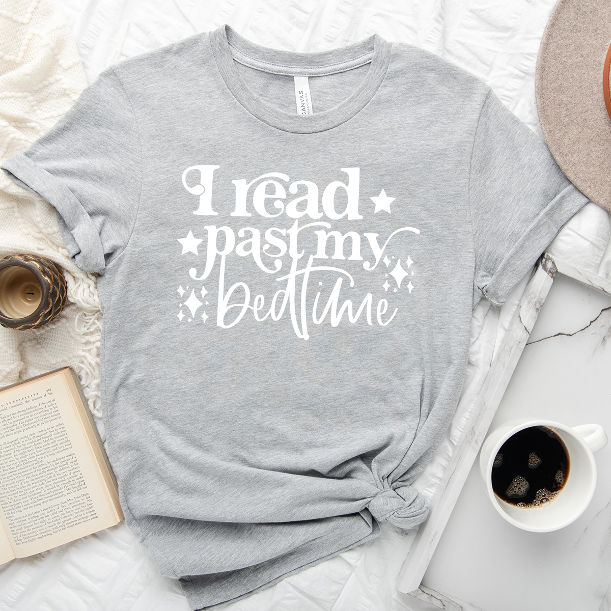 I read past my bedtime unisex tee